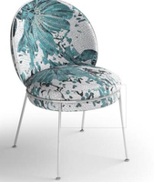 Nouveau design de chaises de salle à manger de luxe traditionnelles et modernes chaises en tissu à motif de fleurs pour table à manger table basse parfaite