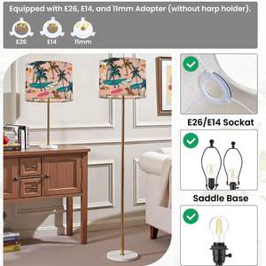 Set 2 Dusk Green Marble Texture Large Linen <b>Lamp</b> <b>Shades</b> Alcohol Ink Table <b>Floor</b> Pendant <b>Lamps</b> Replacement Covers Stock Available - Product Image 4