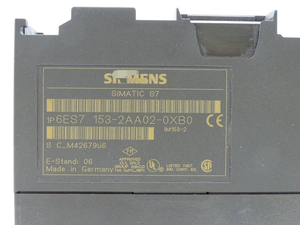 وحدة تحكم منطقية قابلة للبرمجة (PLC) جديدة تمامًا وأصلية طراز 6ES7153-2AA02-0XB0 - Product Image 2