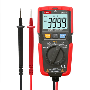 Multimètre numérique de poche UNI-T UT125C, 4000 comptes, pour usage domestique ou en laboratoire, pratique - Product Image 2
