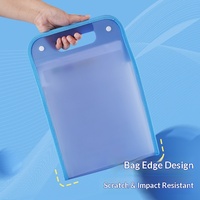Carpeta Portadocumentos A4 de Gran Capacidad, Impermeable, de 13 Capas, Tipo Acordeón, para Oficina