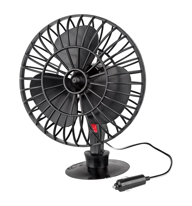 suction cup car fan oscillating mini portable car fan