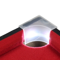 Mesa de Billar LED Personalizable SCVIBE Pro - Juego de Billar Mini para Jugar por la Noche con Franjas LED Integradas y MDF Ligero