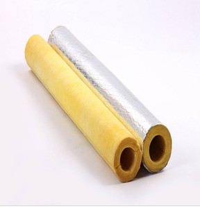 Isolation <span class=keywords><strong>de</strong></span> tuyau en fibre <span class=keywords><strong>de</strong></span> <span class=keywords><strong>verre</strong></span> à face d'aluminium Conduit <span class=keywords><strong>de</strong></span> CVC à haute température Enveloppe <span class=keywords><strong>de</strong></span> tuyau mécanique Tube en <span class=keywords><strong>laine</strong></span> <span class=keywords><strong>de</strong></span> <span class=keywords><strong>verre</strong></span> pour acoustique thermique - Product Image 1