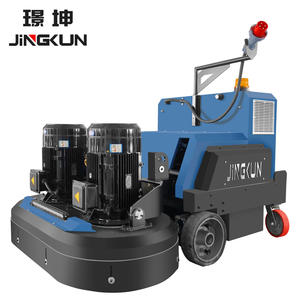 JINGKUN Doppelkopf-Betonbodenschleif- und Poliermaschine mit Fernbedienung, 220V/380V/480V, 3-Phasen, Hohe Leistung - Product Image 1