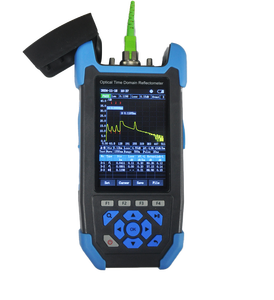 <span class=keywords><strong>Testeur</strong></span> de <span class=keywords><strong>fibre</strong></span> optique mini OTDR Hondao HD-4102D avec longueurs d'onde 1310/1550 nm pour applications FTTH et télécommunications - Product Image 1