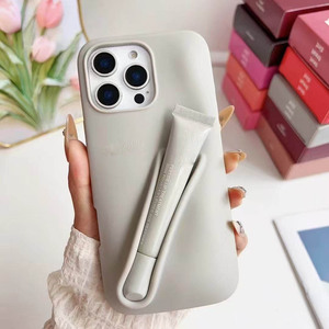 Top thời trang son môi/Lip glaze trường hợp điện thoại Set 14 15 16 Promax chống sốc điện thoại di động trường hợp - Product Image 3