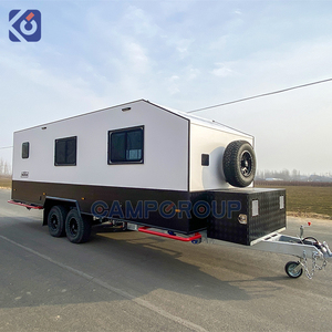 Remorque de camping CAMPTRL Overland avec cuisine arrière, boîte de rangement, éclairage LED, configuration <span class=keywords><strong>Basecamp</strong></span> - Product Image 4