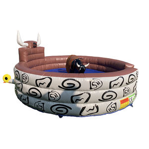 游乐园机器电动牛仔竞技公牛游戏机械骑牛