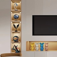 Support TV mural en céramique moderne haut de gamme et écologique pour salon, décoration intérieure, cadeau de pendaison de crémaillère