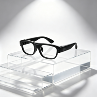 Lunettes d'interprétation en temps réel, traduction IA, lunettes intelligentes pour les voyages à l'étranger, les conversations d'affaires, coque en alliage de magnésium