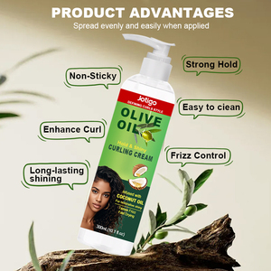 Jotigo Curl Activator Crème et <span class=keywords><strong>gel</strong></span> smoothie anti-frisottis pour cheveux bouclés Produits <span class=keywords><strong>de</strong></span> soin avec hydratation - Product Image 3