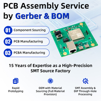 Servicios de ensamblaje de PCB llave en mano de fábrica, fabricante de PCBA personalizado con montaje SMT y DIP