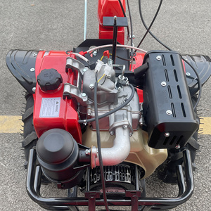 Potente e Resistente <span class=keywords><strong>Motozappa</strong></span> Diesel 186F con Affidabile Avviamento Elettrico, Elegante Corpo Bicolore e Doppi Fari Luminosi - Product Image 5