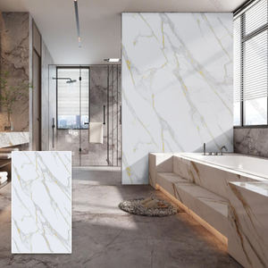 壁パネル装飾用<span class=keywords><strong>PVC</strong></span>大理石シート1.22 * 2.44MM UVボード竹炭壁パネル - Product Image 3