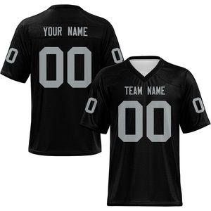 Maillot de football réplique personnalisé avec nom et numéro, col en V, anti-humidité, uniforme de sport unisexe pour adulte - Product Image 1