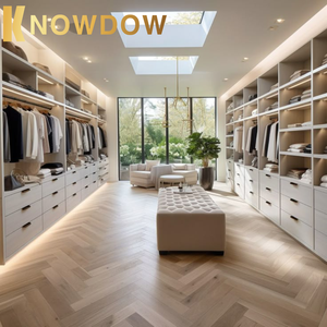 KNOWDOW Luxury Villa Wardrobe Dual Hanging Space <strong>Closet</strong> Family <strong>Shared</strong> Bedroom Storage Customized Wardrobe <strong>Closet</strong> - Product Image 4