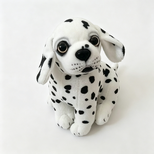 Peluche de chien tacheté personnalisée, peluche de chien dalmatien, chien blanc et noir, jouet en peluche dalmatien, animal en peluche chiot dalmatien - Product Image 2