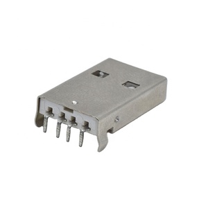 Type a Male 90 Degree 2.0 SMT Straight <strong>USB</strong> <strong>Plug</strong> 4 Pin SMD <strong>USB</strong> Connector - Product Image 2