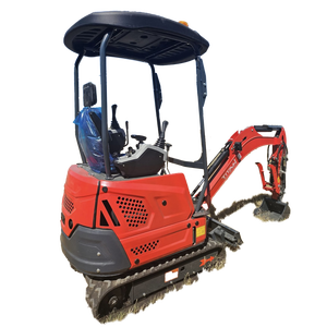 Mini-excavatrice d'occasion de 1,8 tonne à 2 tonnes, fabrication chinoise, vente chaude, excavatrice hydraulique pour travaux agricoles, engin de terrassement, petite taille, certifiée EMC - Product Image 2