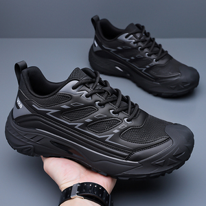 Zapatillas de Trekking Todoterreno Resistentes para Hombre, con Puntera Anticolisión, para Senderismo Urbano, Cross Country, Viajes Diarios y Entrenamiento - Product Image 6