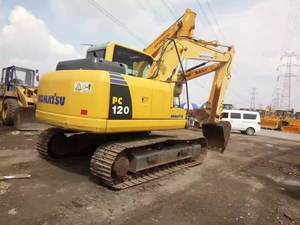 Excavadora Komatsu usada 120-6 Excavadora sobre orugas de estado superior PC120/PC130 con cilindro hidráulico y motor Hydac - Product Image 3