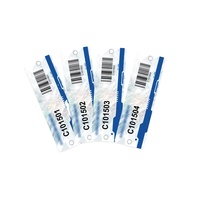 RZX Offre Spéciale numéro de série/code QR/code à barres UHF RFID PVC étiquette de carte à puce pour le suivi des palettes en bois de logistique d'entrepôt