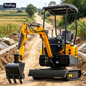 Mini Excavadora Pequeña de 3 Toneladas con Imán para Reciclaje de Chatarra y Uso en Vertederos - Product Image 1