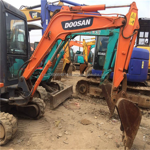 DOOSAN DH35 Mini Pelleteuse sur chenilles d'occasion, Corée du Sud, pompe à moteur en bon état, modèle 2018, testé et inspecté pour la vente - Product Image 3