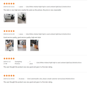 مكتب صغير حديث وردي على شكل حرف l ، صالون تجميل ، صالة ألعاب رياضية ، مكتب أمامي - Product Image 6