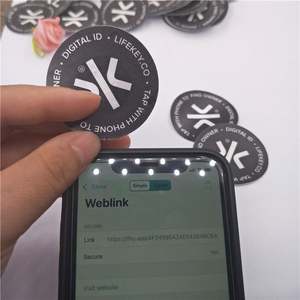 Etiqueta de Bordado NFC Resistente al Calor y Lavable, Etiqueta de Ropa RFID tag213, Etiqueta de Lavandería NFC Termoadhesiva - Product Image 5