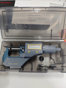 0-25mm <span class=keywords><strong>0.001mm</strong></span> al di fuori di strumenti per misurare la punta del carburo micrometrico strumenti per la misurazione dello spessore del calibro - Product Image 4