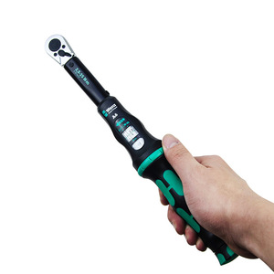 Clé dynamométrique à cliquet réversible Wera Click Torque A6 1/4 po 2,5-25 Nm en acier chromé - Product Image 2