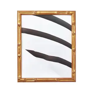 New Product Vintage Gold Silver Bamboo Join Design Aluminum Picture Frame Moulding for Poster Photo Painting