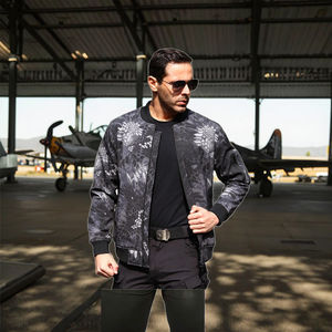 Chaqueta Estilo Bomber <span class=keywords><strong>Top</strong></span> <span class=keywords><strong>Gun</strong></span> para Hombre, Chaqueta Táctica de 1 Pieza, Estilo <span class=keywords><strong>Maverick</strong></span> Tom Cruise, Chaqueta de Piloto - Product Image 1