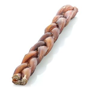 Barra de Hueso de Buey Natural Trenzada para Perros - Product Image 1