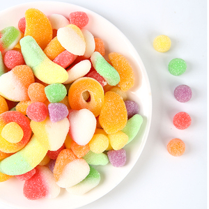 Halal-zertifizierte, kundenspezifische Großhandels-Süßigkeiten aus China: OEM Saure, kugelförmige Fruchtgummis in Großpackungen - Product Image 2