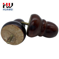 HUAWEI Nouveau Design Meubles en chêne colorés Pieds de canapé en bois coniques Pieds de table basse en bois ronds pour meubles