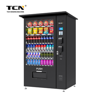 Máquina Expendedora de Bebidas y Snacks para Exteriores de Bajo Consumo Energético TCN, Expendedora Comercial Combinada de Bebidas, Automática 24/7 con Gestión Remota - Product Image 2