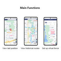 Traqueur Global Air Tag pour iOS Android PC Mini AirTags Portée Illimitée Airtags Localiser Mon Airtag