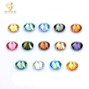 อัญมณีหลวมมอสซาไนต์ตัดเพชรหลายสี - Product Image 2