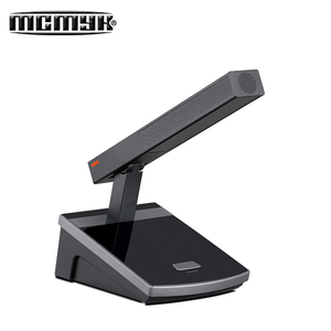 Mikrofon konferensi kondensor kualitas tinggi MOQ rendah XLR Model Desktop konektor Noise Cancelling untuk komunikasi berkabel jernih - Product Image 3