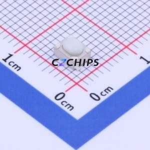 YTSA017A0251801B Tactile Switch SMD Switch Single Pole Single Throw Oval Button 1.8N Vertical Mount - Product Image 1