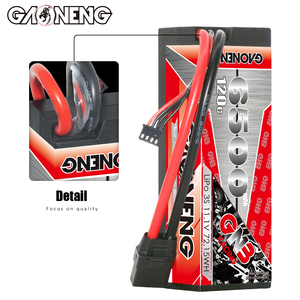 Batería LiPo RC GNB GAONENG 6500MAH 3S 3S2P 11.1V 120C XT90 con Cable y Carcasa Rígida para Coche, Barco, Camión y Truggy RC 1:8 1/8 - Product Image 4