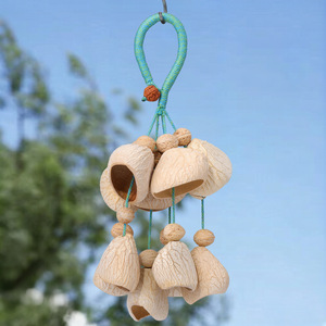 Wholesale Handcrafted Natural Fruit Shell Bell Hanging Decor <b>Wind</b> <b>Chime</b> - Product Image 2