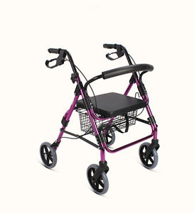 Déambulateur Électrique en Alliage d'Aluminium avec Bâtons de Marche et Aides à la Mobilité pour Adultes, Personnes Âgées, Handicapés et Enfants - Product Image 2