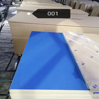 Panneau MDF plaqué bois 18 mm, stratifié, haute brillance, panneau MDF UV, couleur blanc et noir