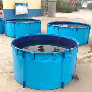 Acuario de PVC para Peces <span class=keywords><strong>Koi</strong></span>, Acuarios y Accesorios de PVC, 500L, Personalizado, al por Mayor, Alta Calidad, Azul, con Material Ecológico - Product Image 1