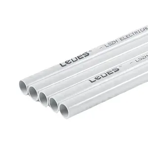 LeDES Hot-Selling 25mm LSZH HD Electrical Conduit Pipe IEC61386 Approved Low Smoke Halogen Free LSFOH