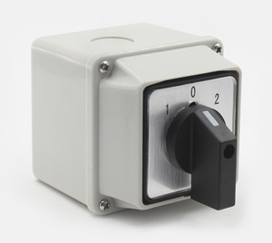 Chuyển Phổ Chuyển Đổi LW26-25 2P Công Tắc Nguồn Kép Động Cơ Đảo Ngược Về Và Xếp Kín Hộp Không Thấm Nước 25A Quay - Product Image 1